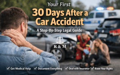 Your First 30 Days After a Car Accident: A Step-By-Step Legal Guide